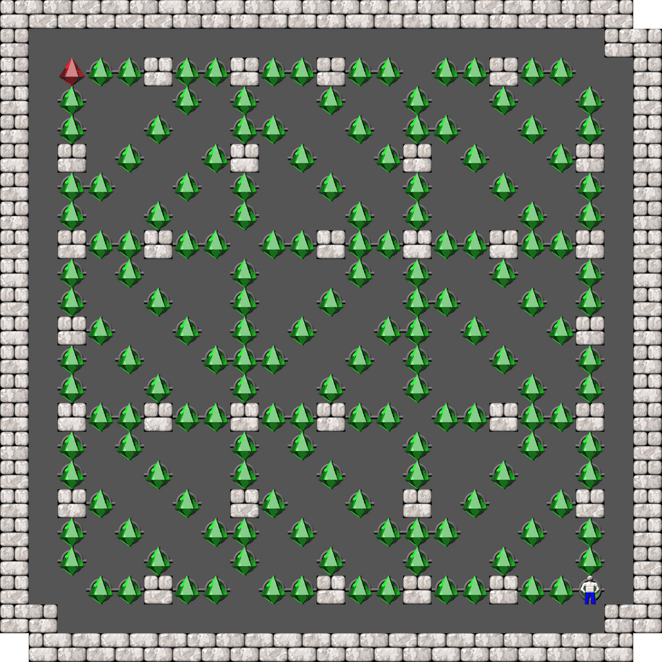 Sokoban Mass Remodel level 1559